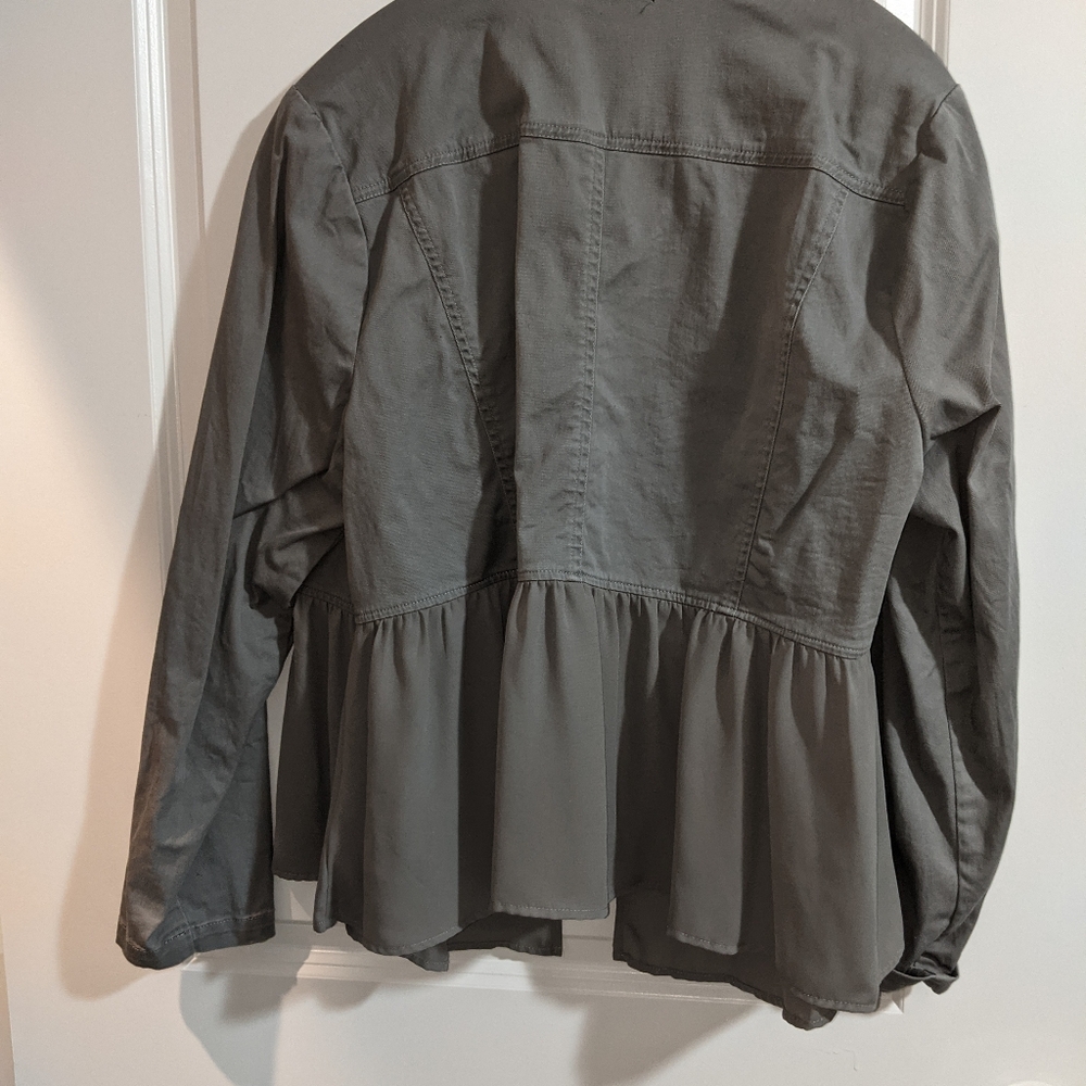 Torrid size 2 gray jacket